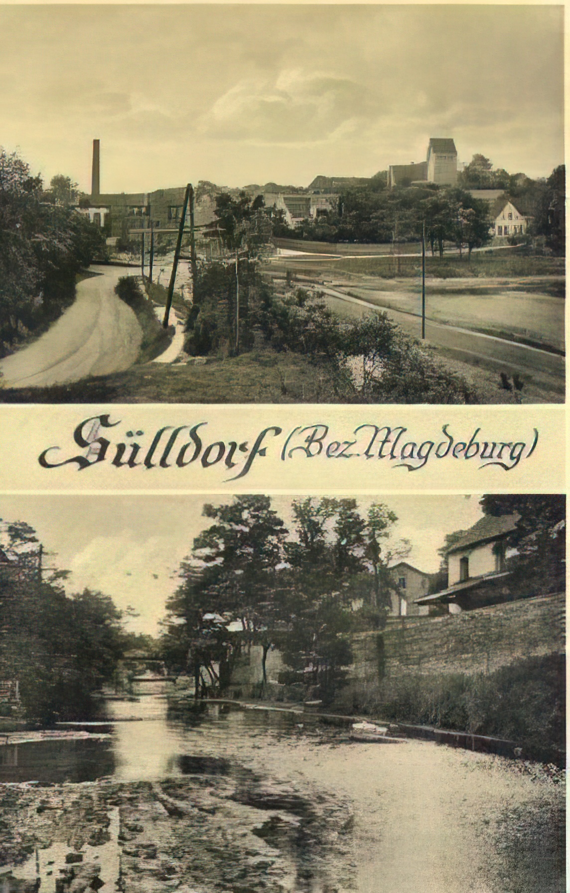 BSuelldorfPostkarteWEB-low_res-scale-4_00x Das 1930 abgerissene alte Gutshaus in Sülldorf