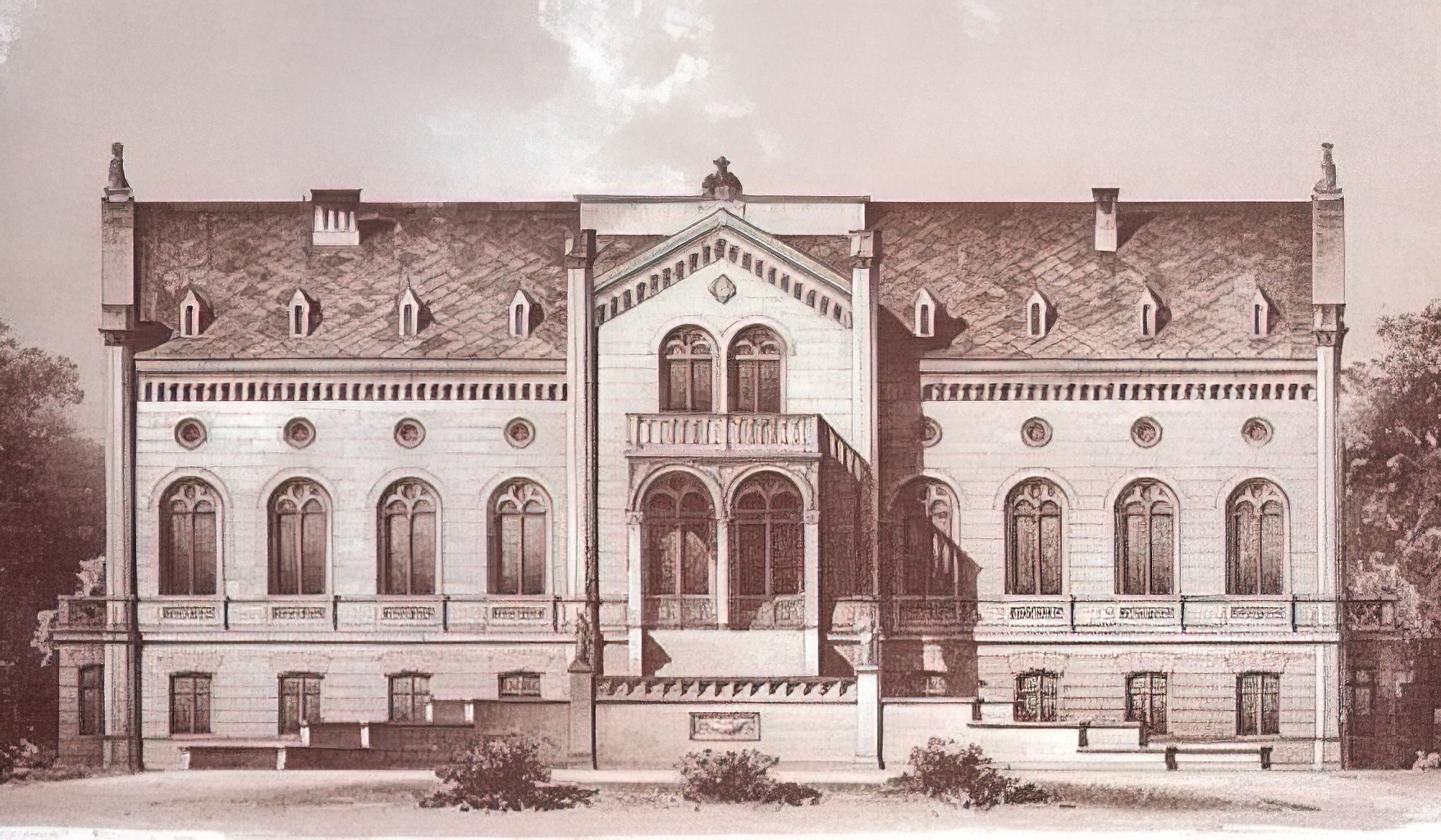Rodehlen Gut Wittenmoor 1931 - Zeichnung von Anco Wigboldus