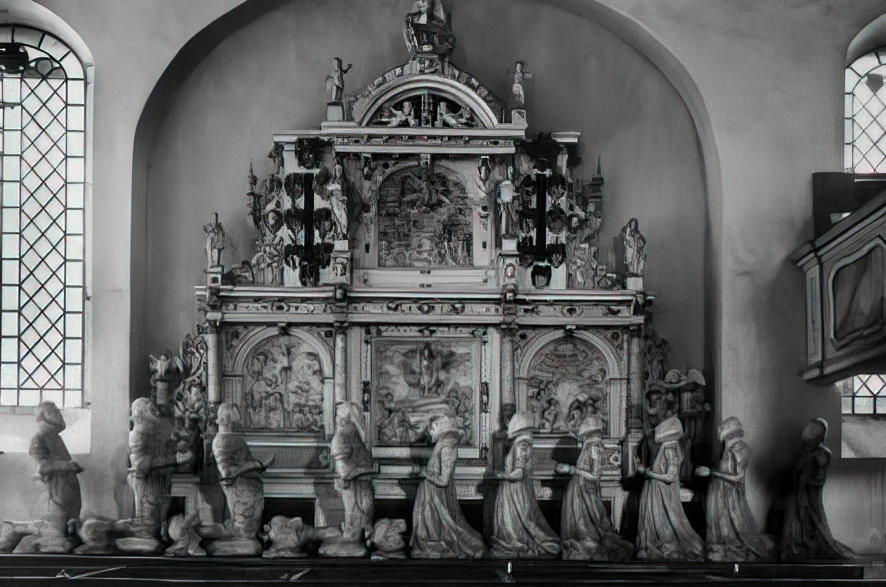 Grabdenkmal für Ludolf X. v. Alvensleben Grabdenkmal für Ludolf X. v. Alvensleben (1511-1596) und seine Familie