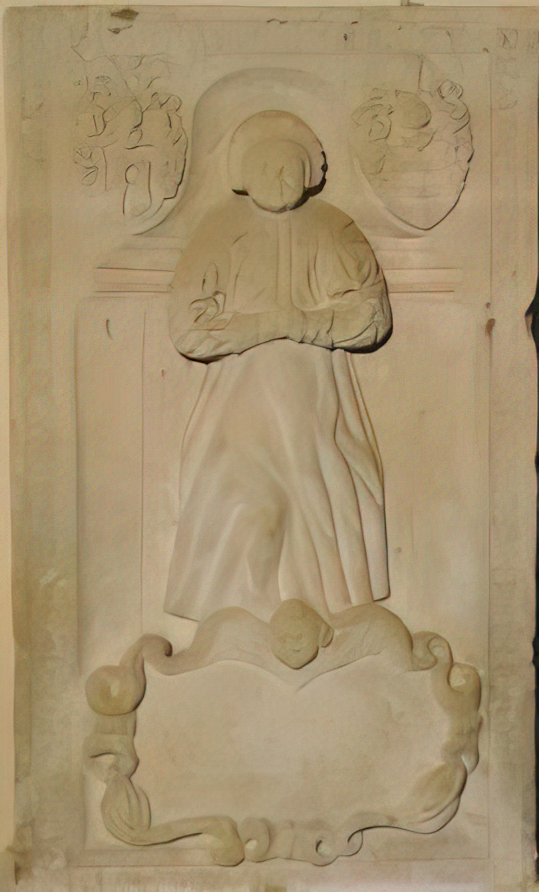 Grabstein für Eleonora Gertrud v. Platen (+ 1633)