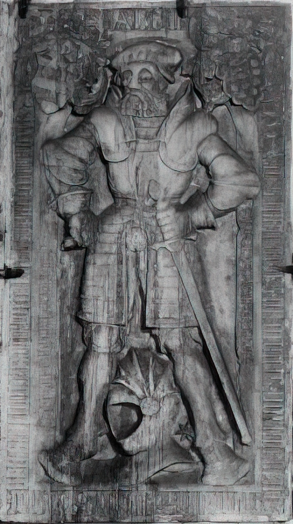Grabstein für Gebhard XIX. von Alvensleben (1491-1554), Nicolaikirche