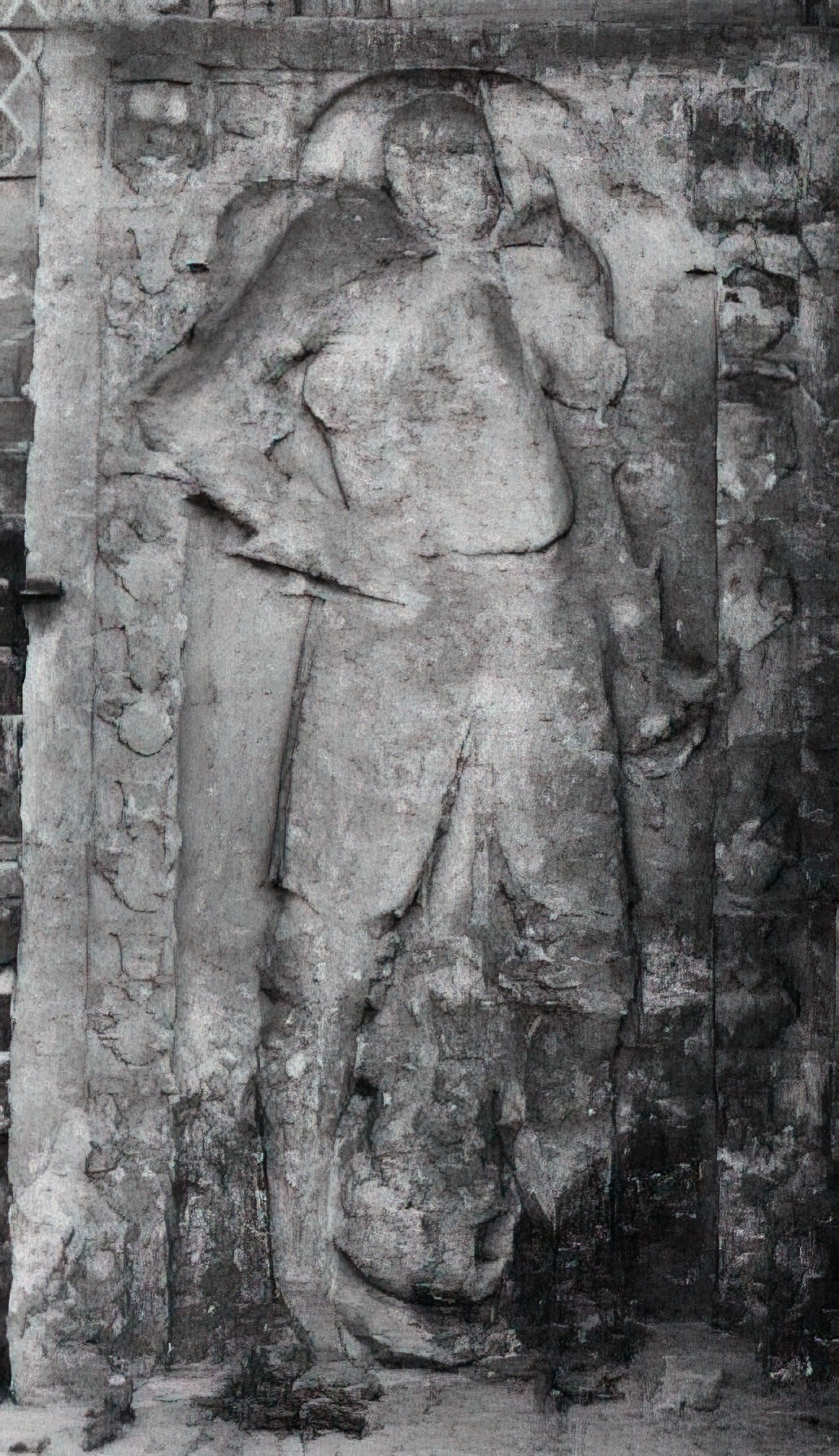 Grabstein für Werner III. von Alvensleben (gest. um 1504), Marienkirche: