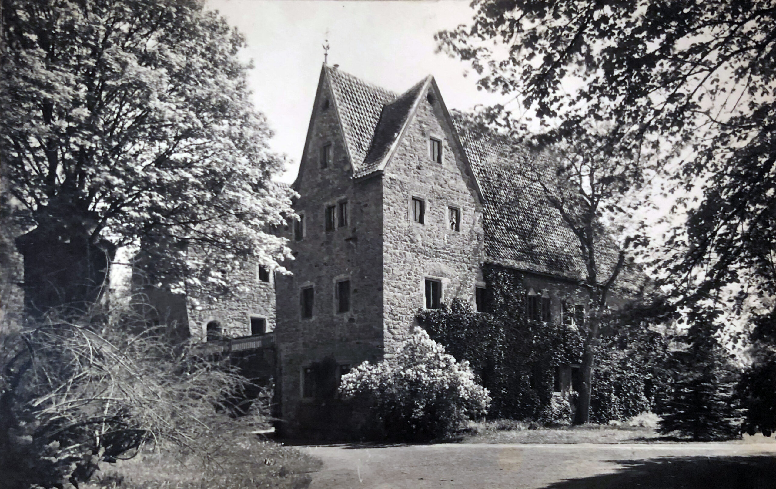 Ballenstedt_Oberhof alt Ballenstedt Innenhof 1930