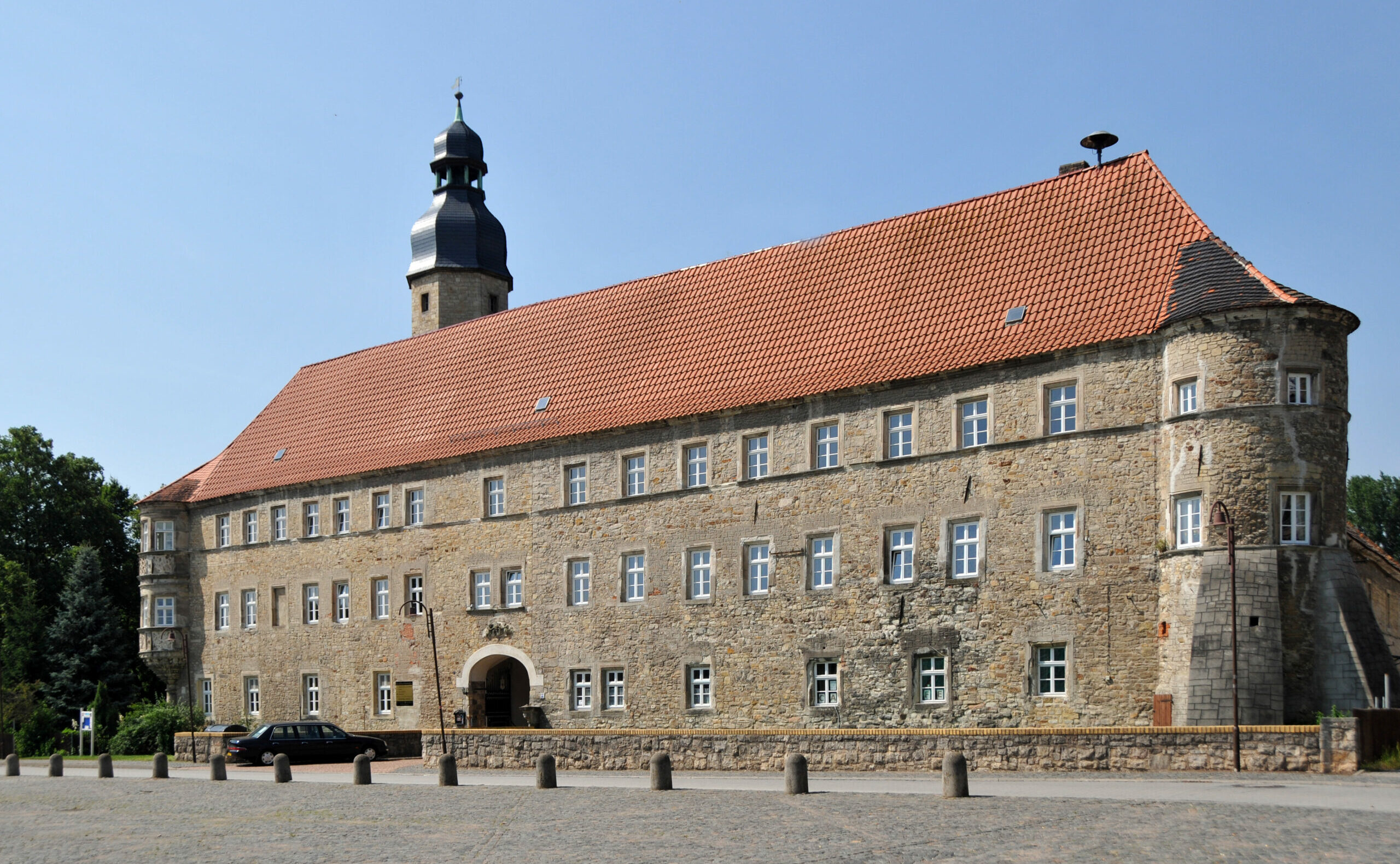 Gutshaus Redekin - Zeichnung von Anco Wigboldus