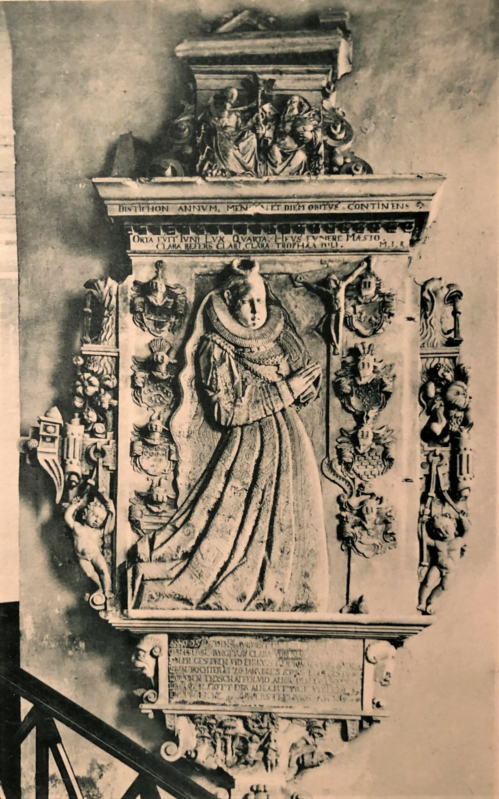 Eichenbarleben Klara Epitaph für Klara v. Alvensleben